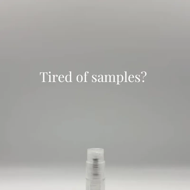 Tired of samples, a 2ml sample vial